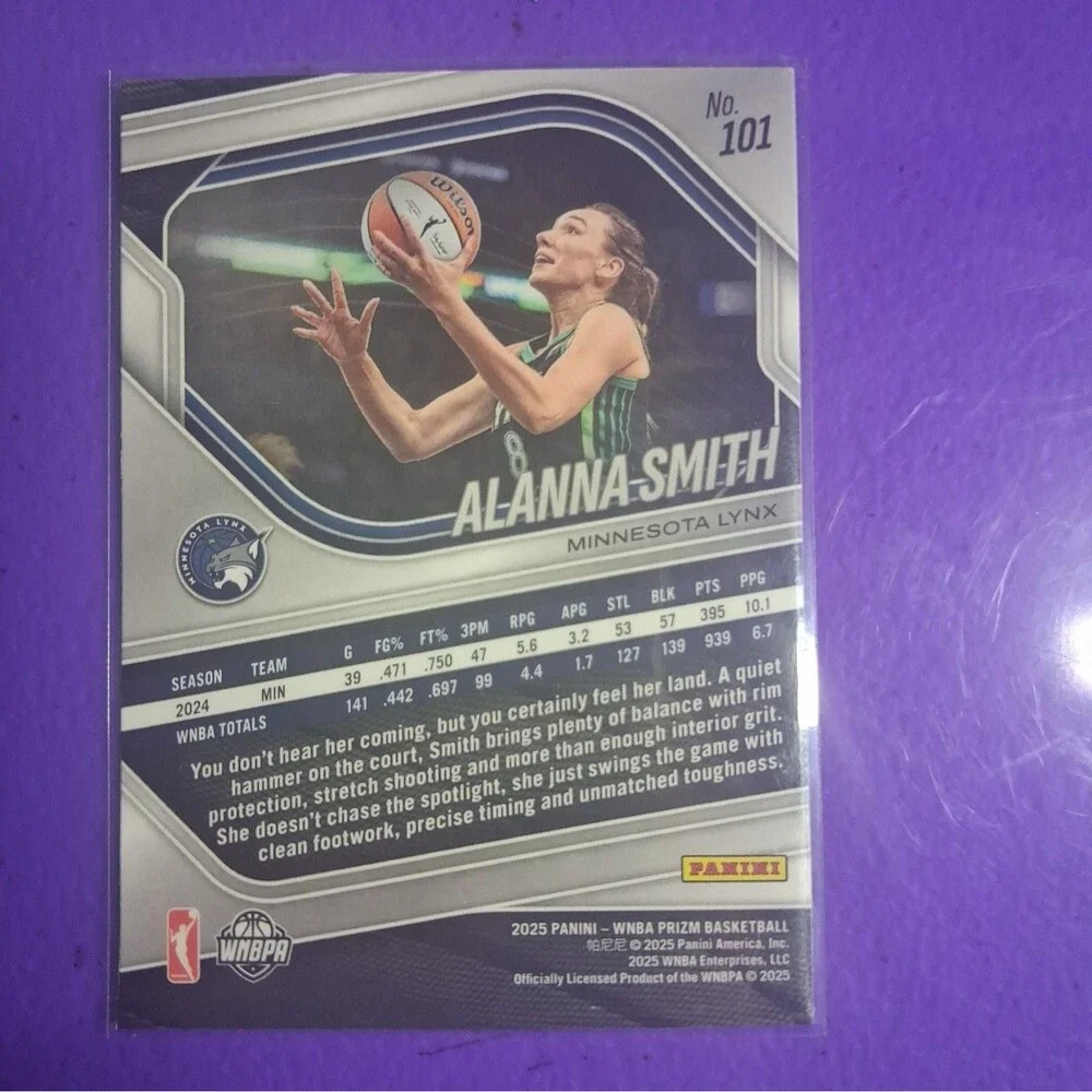 2025 Panini Prizm WNBA - Alanna Smith #101